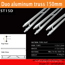 Duo sistema de treliças de alumínio, ST150D treliça de liga de alumínio produzido pela fábrica de treliça